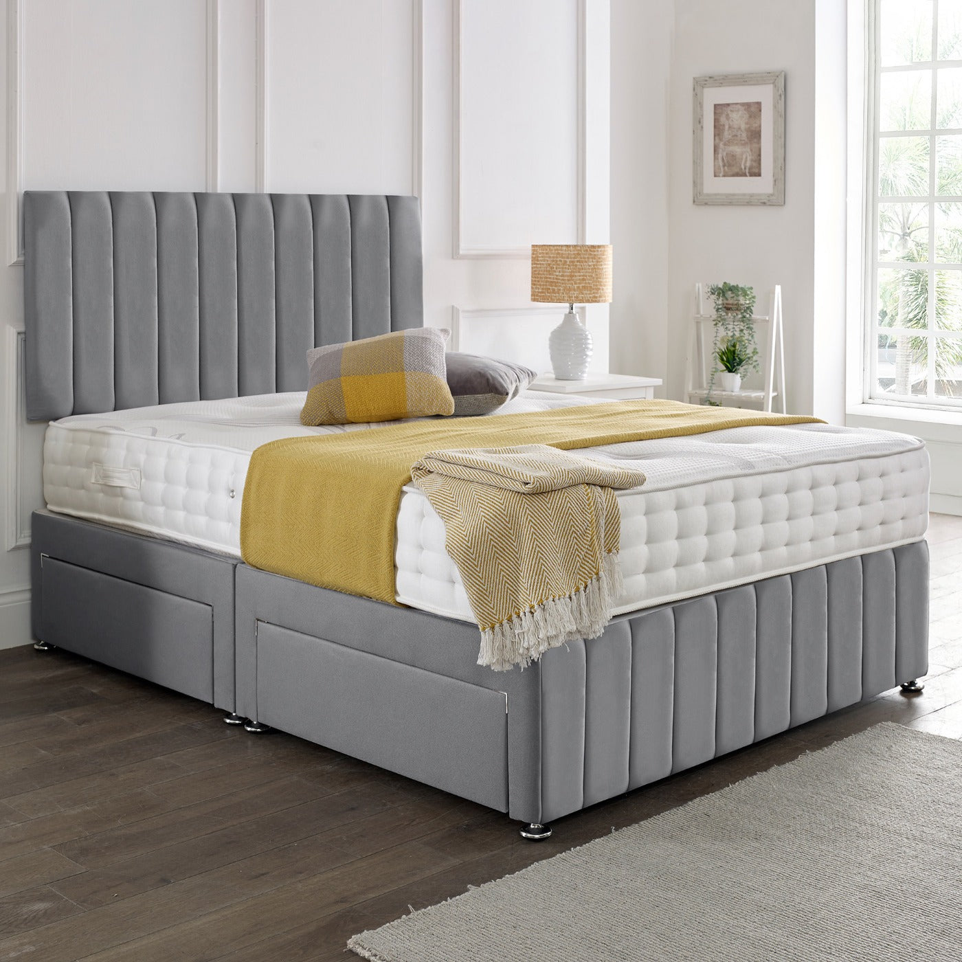 Oslo Matching Headboard & Footboard Divan Set