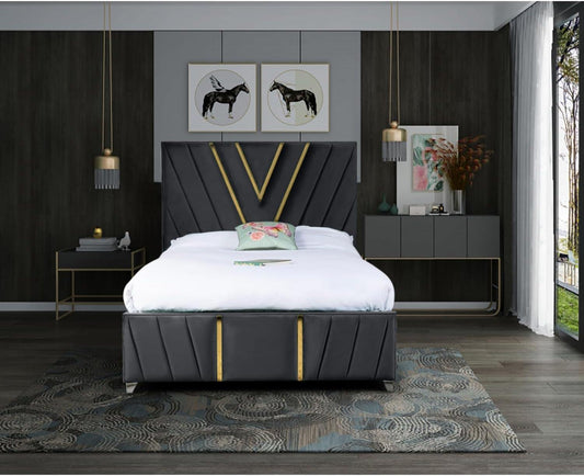 Vianca Plush Velvet Bed frames