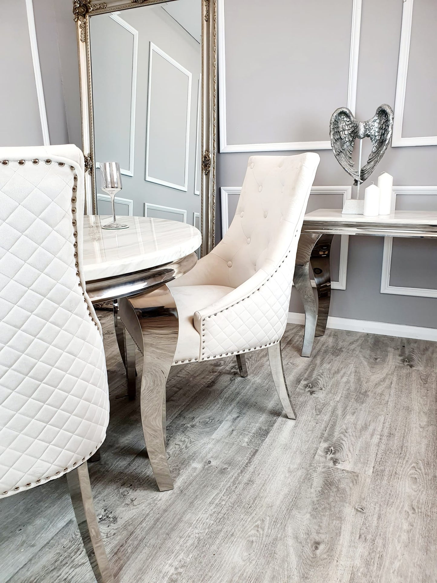 Louis Round Ivory With all Tables – view 5
