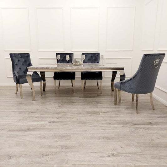 SHIMMER GREY CHAIRS – view 2