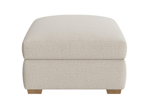 Bumper Storage Footstool for Modern Convenience – Footstool with Ottoman Storage Solution