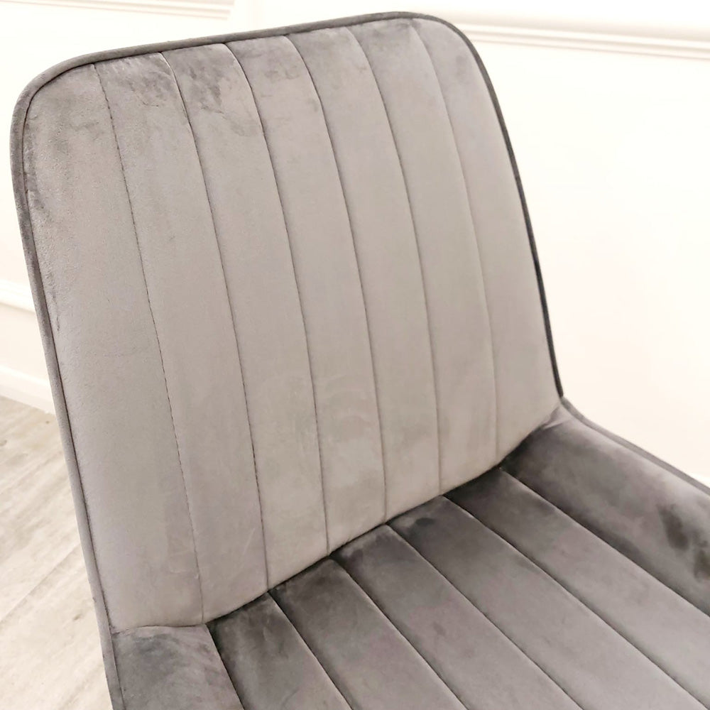 Dido Velvet Dining Chair – view 20