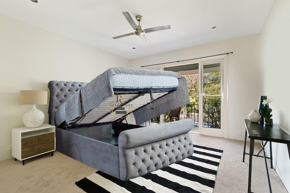 Single Bed Frame - Moonrest Scroll Bed Frame