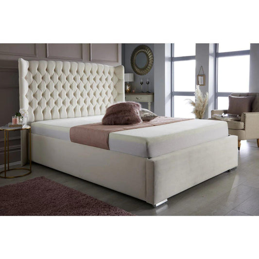 Amelia Chesterfield Wing Bed Frame