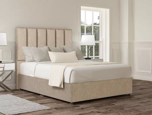 Empire Upholstered Headboard and Divan Base – view 2