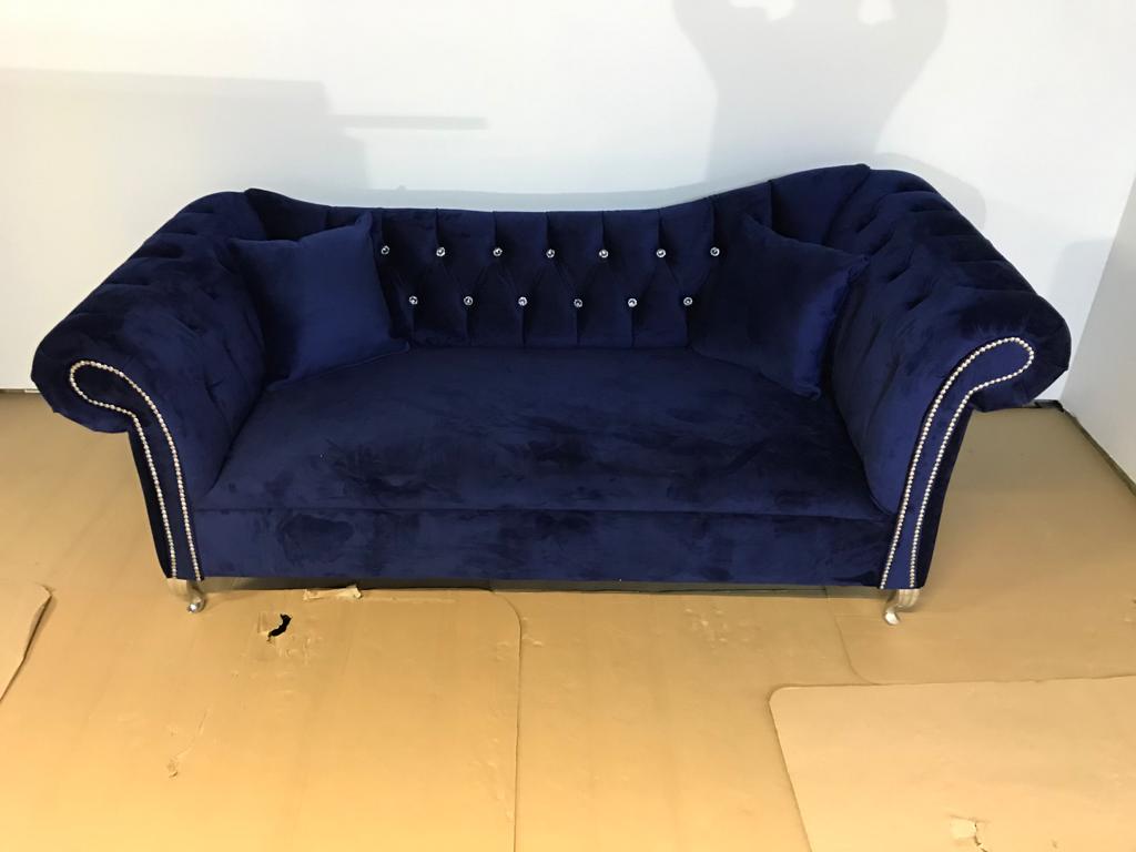Lulu chesterfield sofa set 3 plus 2 seater – view 12