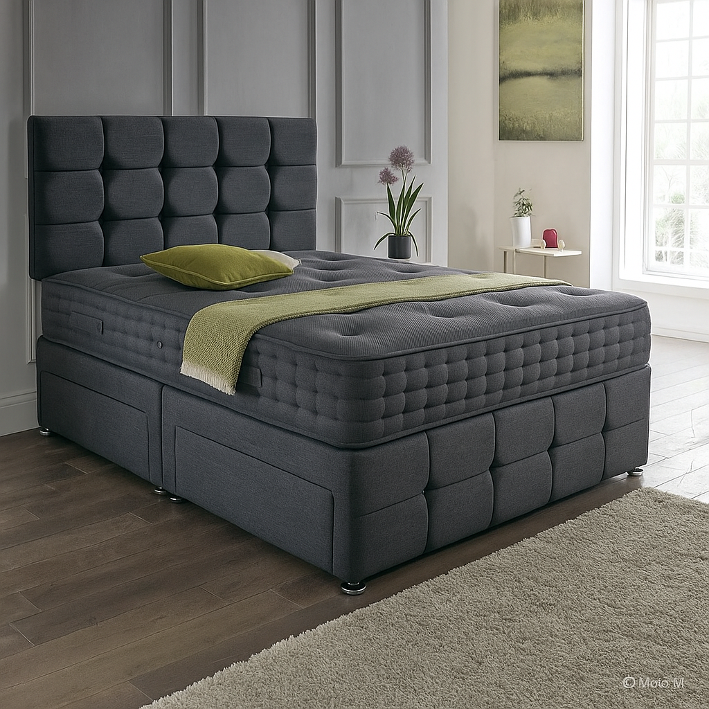 Mattress on an ottoman bed