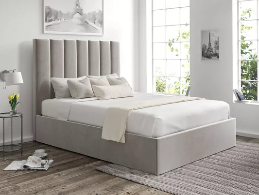 Ottoman bed in a small bedroom