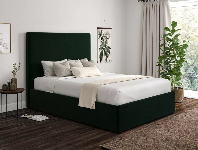 Low profile ottoman bed frame