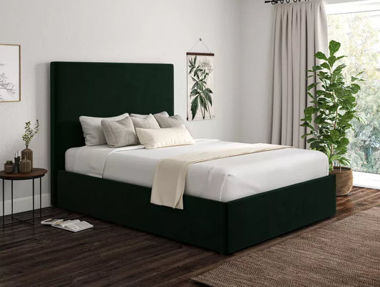 UK-made ottoman bed frame construction