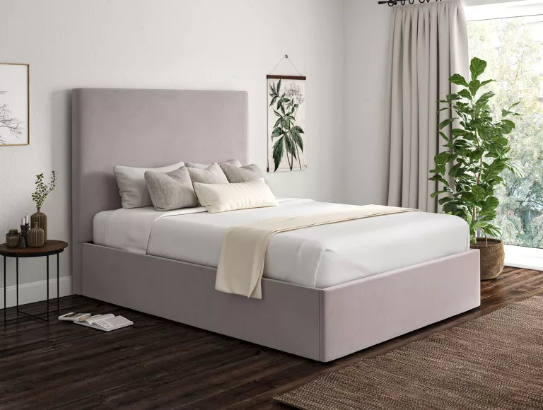 Sturdy solid timber ottoman bed frame