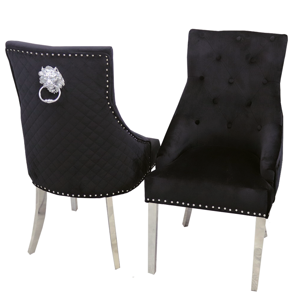 Bentley Silver Dining Chair