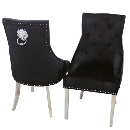 Bentley Silver Dining Chair