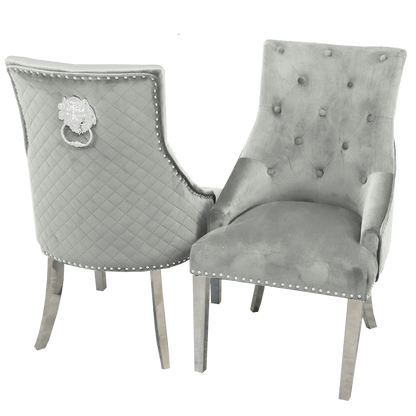 Bentley Silver Dining Chair