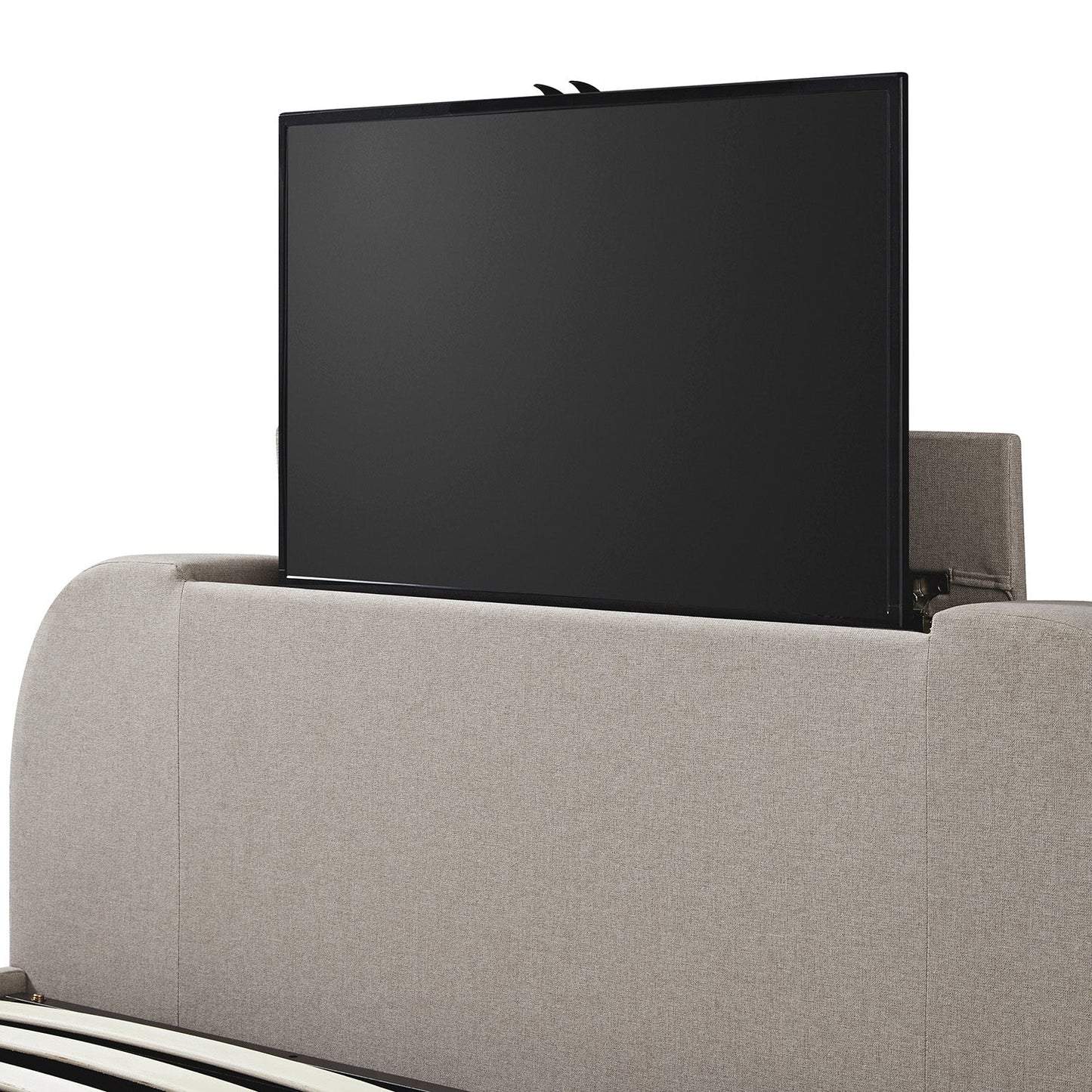 Hadley Stone Fabric TV Bed with Ottoman Storage