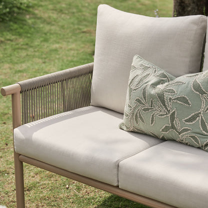 Soller Indoor and Outdoor Rope Weave 5-Seater Sofa Set