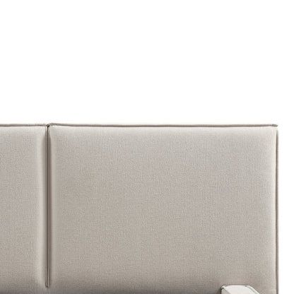 Claudine Ottoman Bed with Storage, Oatmeal Weave
