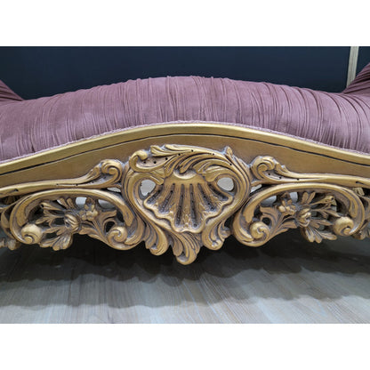 Deddo 88'' Velvet Sofa & Chaise