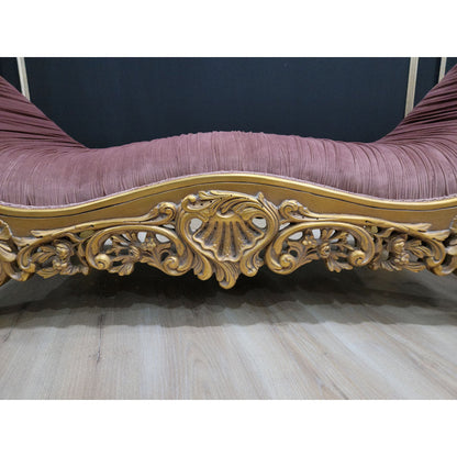 Deddo 88'' Velvet Sofa & Chaise