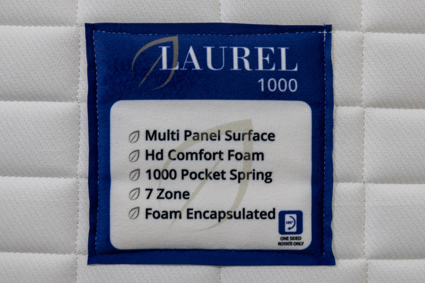 Laurel foam encapsulated 7 zone posture medic mattress
