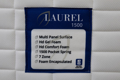 Laurel Latex 7 zone hybrid super posture support mattress