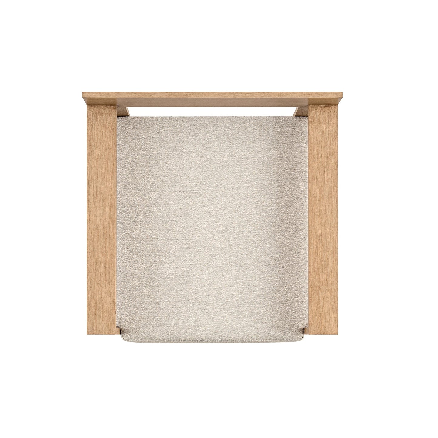 Jardin Aluminium Outdoor Swivel Armchair, Natural
