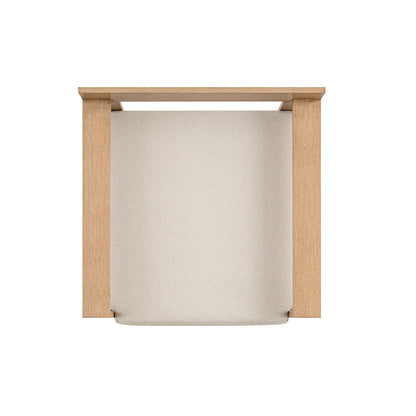 Jardin Aluminium Outdoor Swivel Armchair, Natural