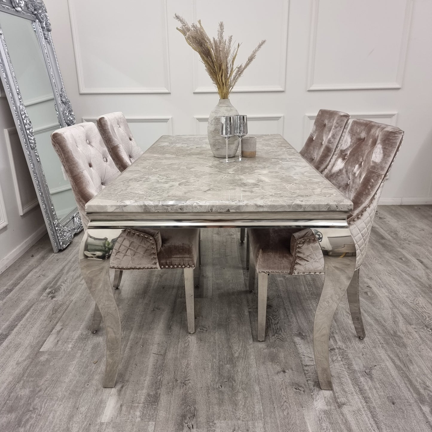 Bentley Silver Dining Chair