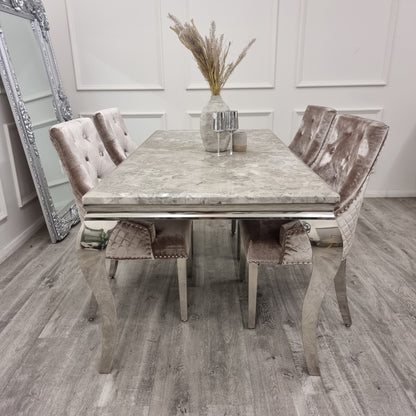 Bentley Silver Dining Chair