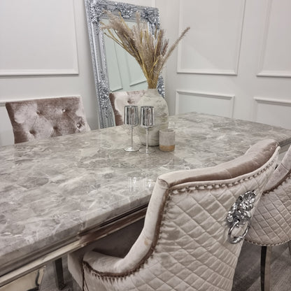 Bentley Silver Dining Chair