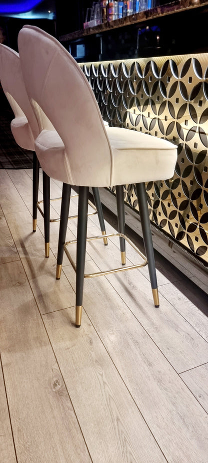 ASTRA VELVET BAR STOOL