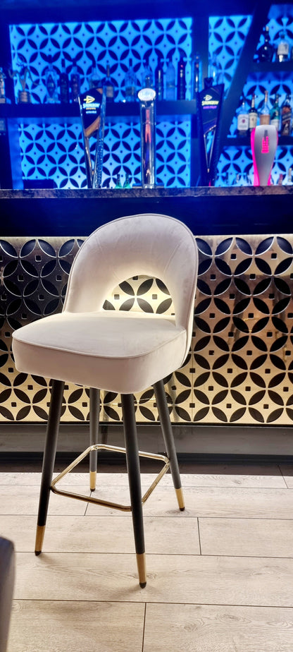 ASTRA VELVET BAR STOOL
