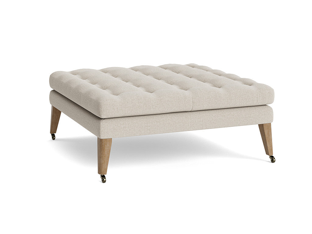 Ultimate Toastie Footstool with Wooden Legs & Tires for Easy Mobility