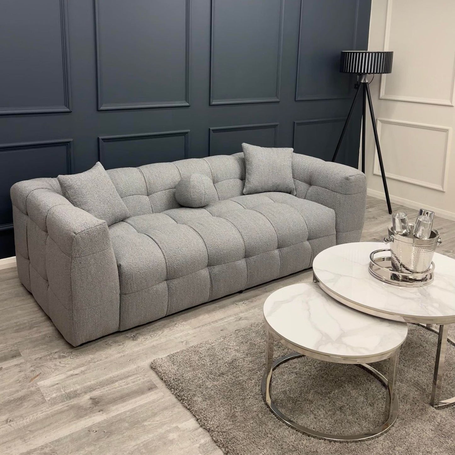 The Bubble Boucle Sofa 3 seater