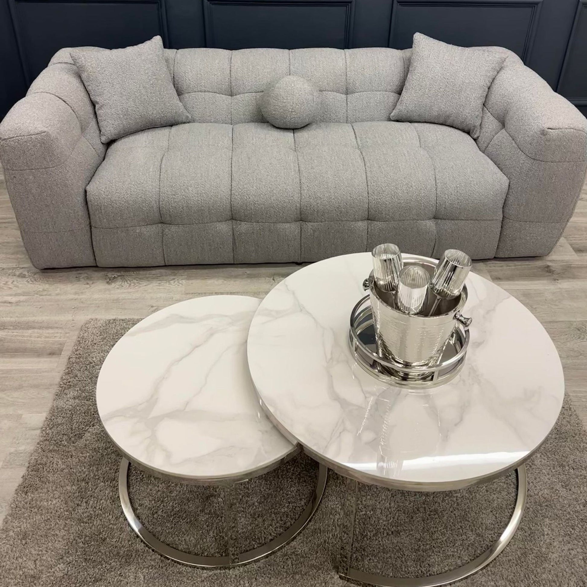 The Bubble Boucle Sofa 3 seater