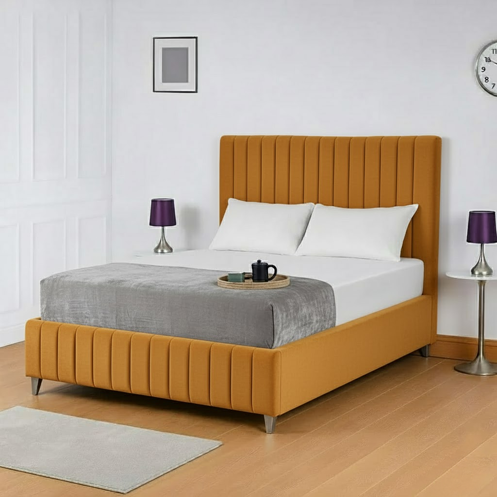 Delphine Upholstered Bed