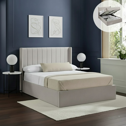 Imogen Ottoman Bed with Storage - Optional Mattress