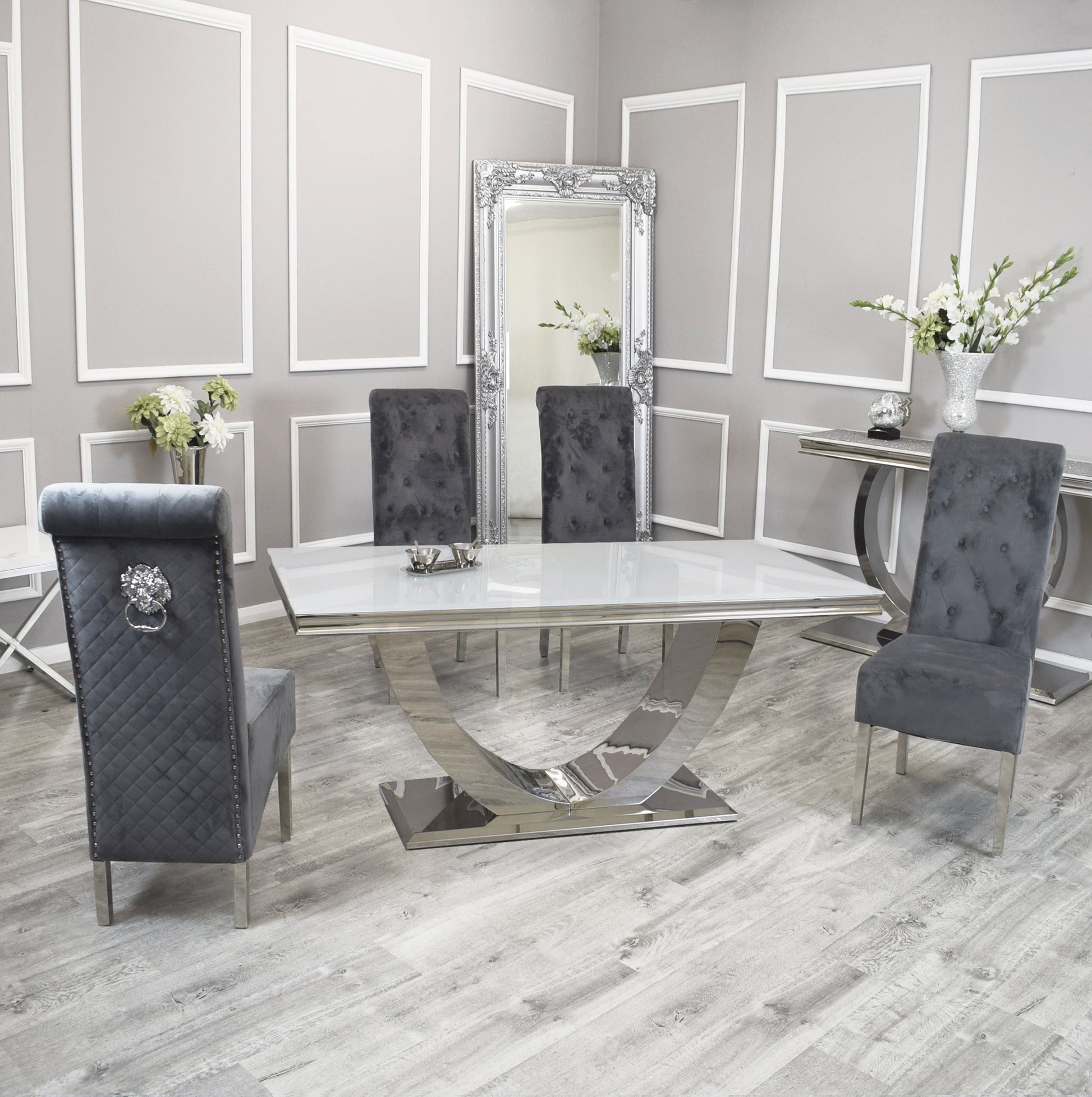 Arial 1.8m Dining Table Set