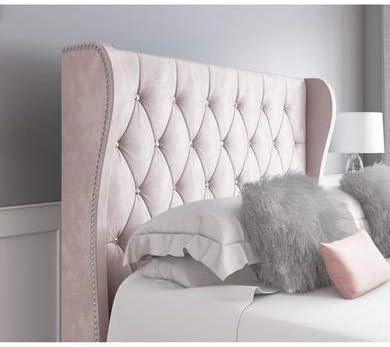 Sophia Wingback Sleigh Bed Frame