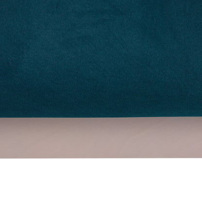 Luella Upholstered Wooden Plinth Base Bed with Storage, Teal Velvet