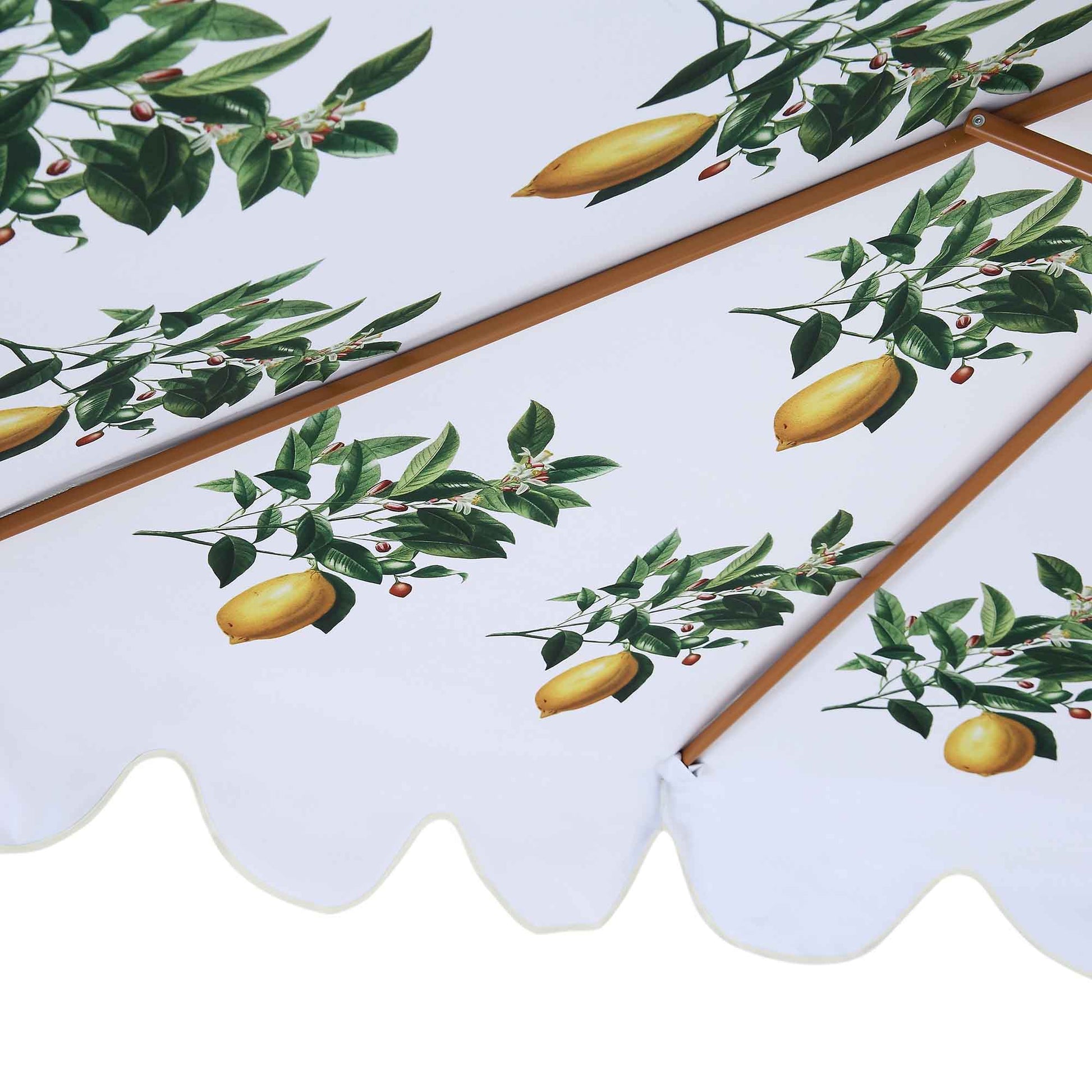 Lemon Branch 2.6M Octagonal Parasol with Aluminium Tilt