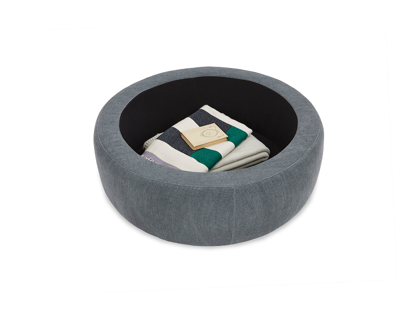 Pot Pie footstool with Inner Storage