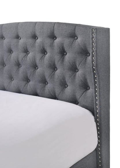 Modern Wing Sleigh Bed Frame