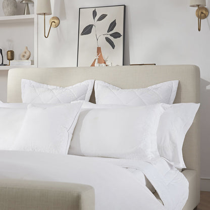 Antoine Side-Opening Ottoman Bed with Storage, Ivory Linen Blend