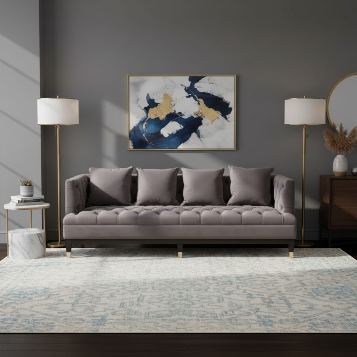 3-Seater Sofa – Aria Viola Pirate