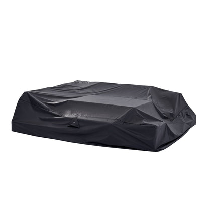 Garden Furniture Cover for Jardin Aluminium Large Corner Casual Dining Set, Black