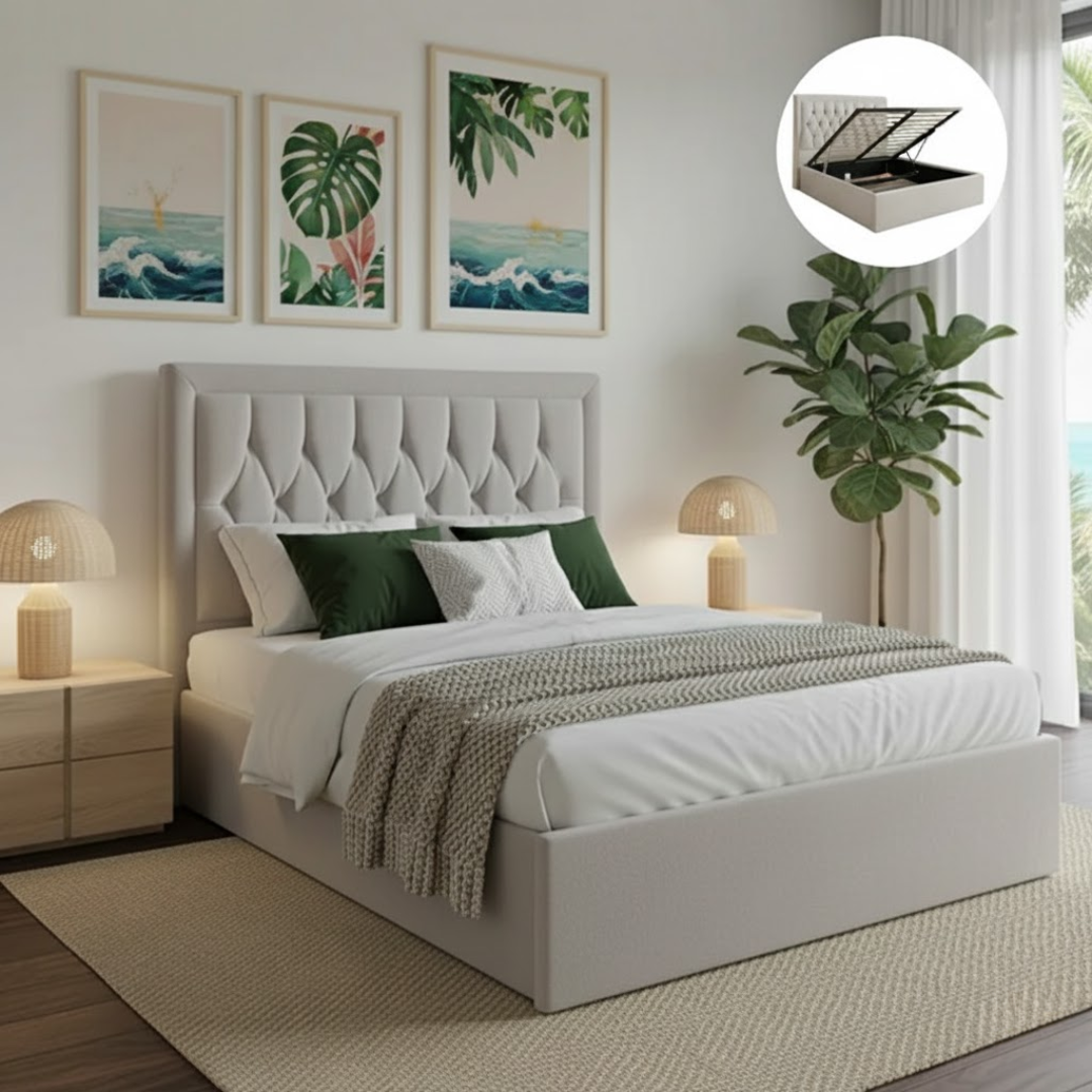 Rosalind Ottoman Bed with Storage