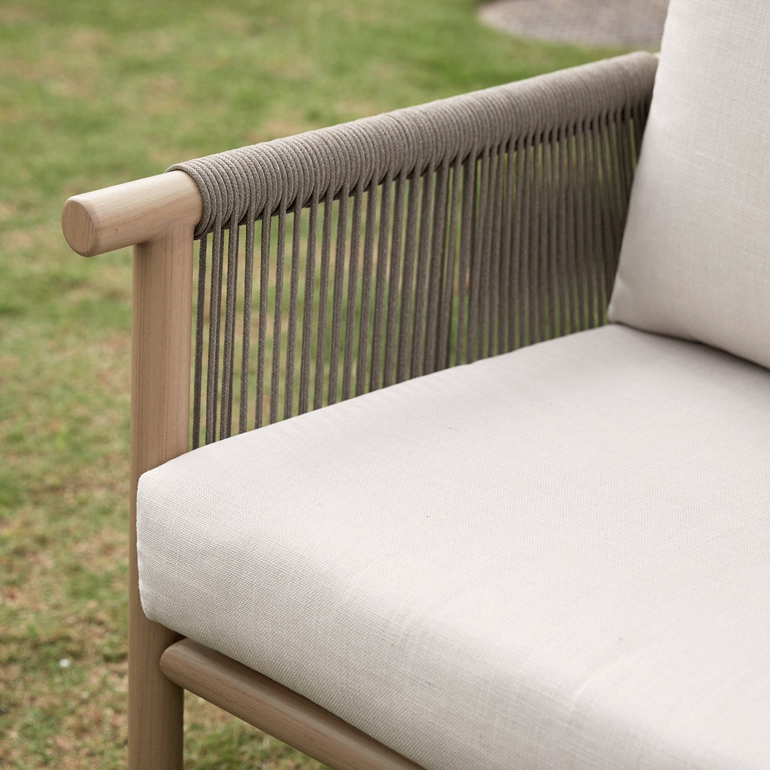 Soller Indoor and Outdoor Rope Weave 5-Seater Sofa Set
