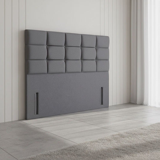Hamburg Floor Standing Upholstered Fabric Headboard