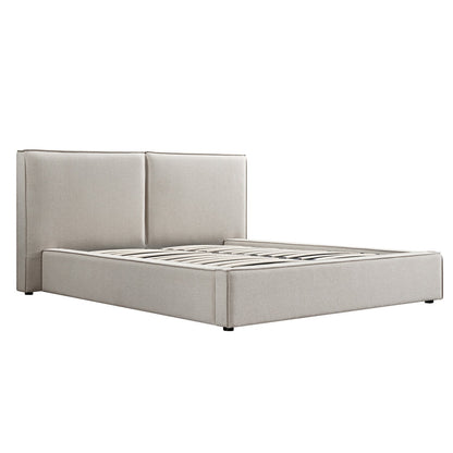 Claudine Ottoman Bed with Storage, Oatmeal Weave